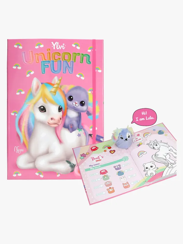 Ylvi & the Minimoomis Pysselbok Unicorn Fun
