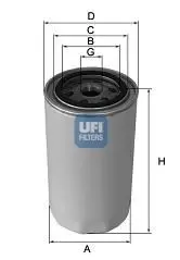 Bränslefilter UFI 21.062.00