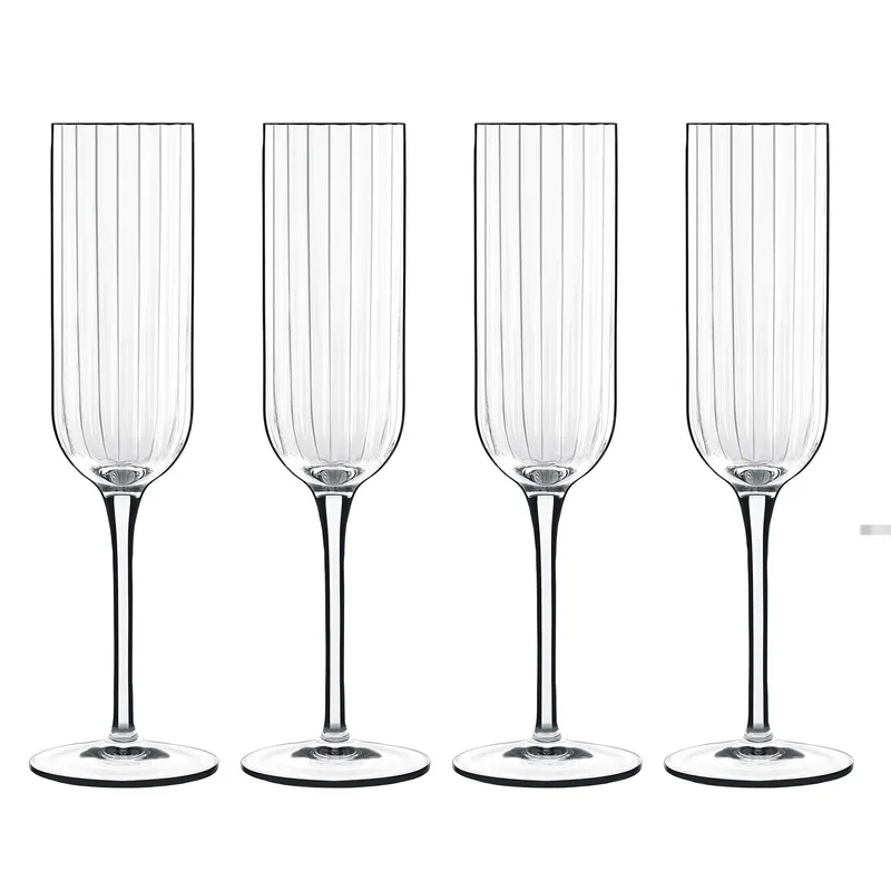 Luigi bormioli champagneglas 4-pack