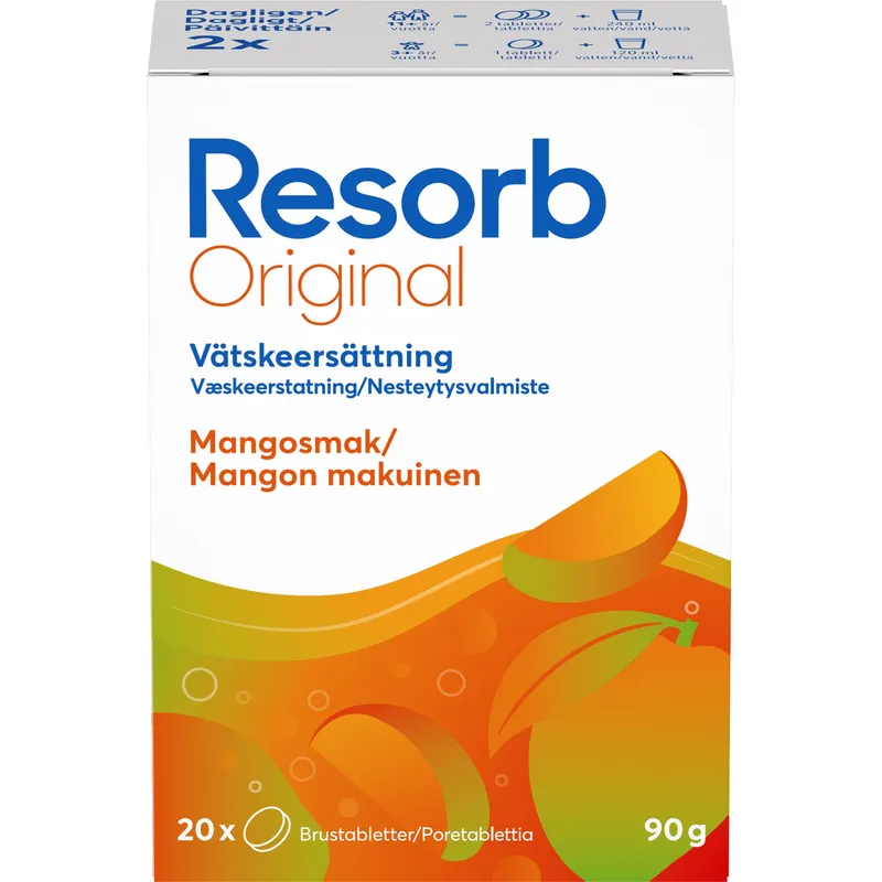 Resorb Original Mangosmak 20 g