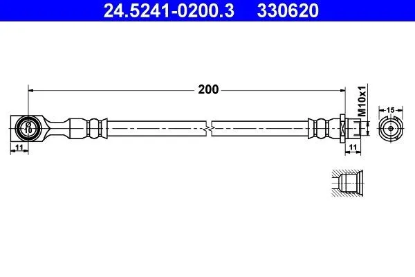 Bromsslang ATE 24.5241-0200.3