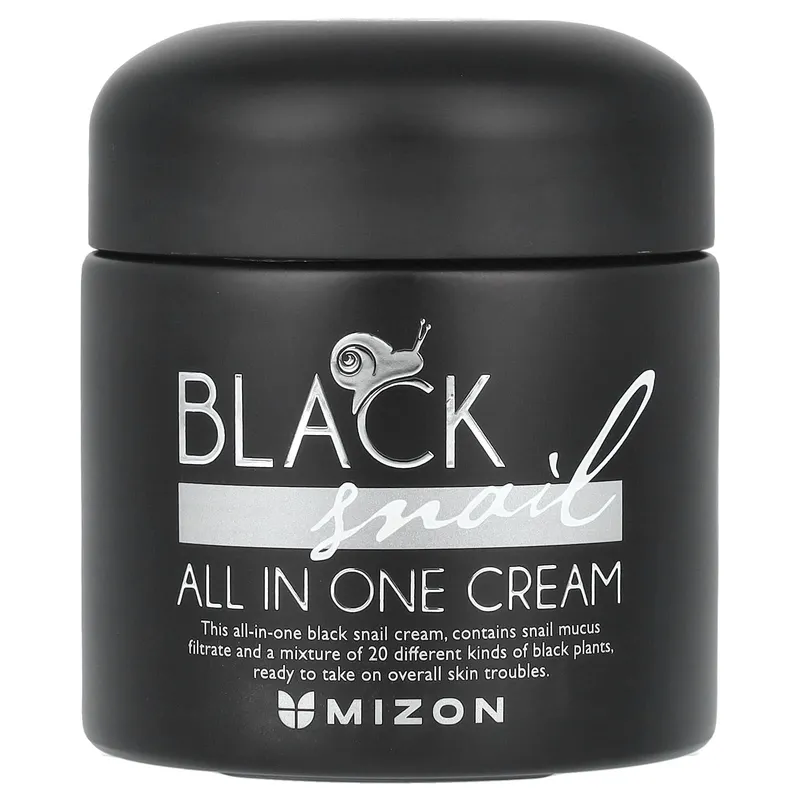 Mizon, Black Snail, All-in-One Cream, 2.53 fl oz (75 ml)