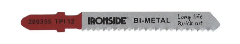 Ironside 203133 Sticksågblad 76x8x1 mm, 25-pack