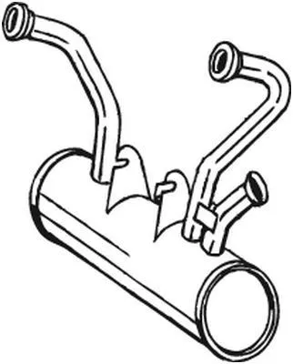 Främre ljuddämpare BOSAL 135-369