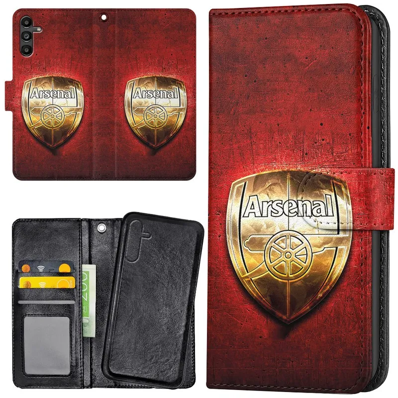 Samsung Galaxy S25 – Plånboksfodral/Skal Arsenal