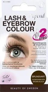 Depend Lash and Eyebrow Colour Brown Black 1 st