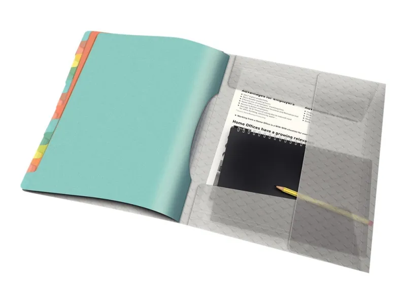 Esselte Colour’Breeze Divider Book with 12 Tabs