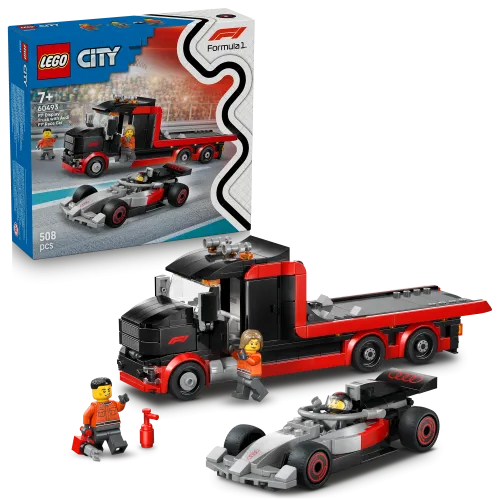 F1® uppvisningsbil med Audi F1® racerbil LEGO City Formula 1 (60493)