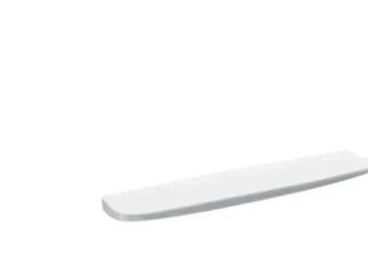 LAUFEN shelf made from sanitary ceramic