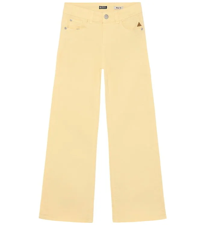 Indian Blue Jeans Jeans – Vid passform – Pale Banana (#6529)
