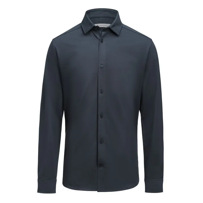 James Harvest Upton Skjorta marin L
