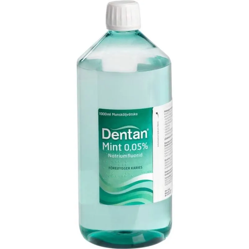 Dentan Mint Munskölj 0,05 % 1000 ml