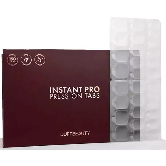 DUFFBEAUTY Instant Pro Press-On Manicure Tabs 5-pack