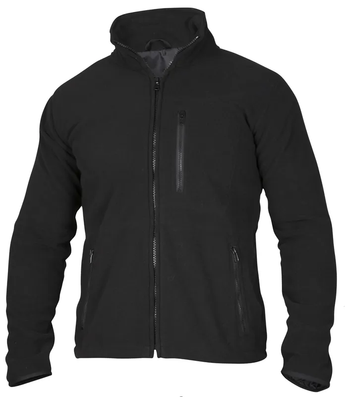 FLEECEJACKA SVART XS TOP SWEDE | Beijerbygg Byggmaterial