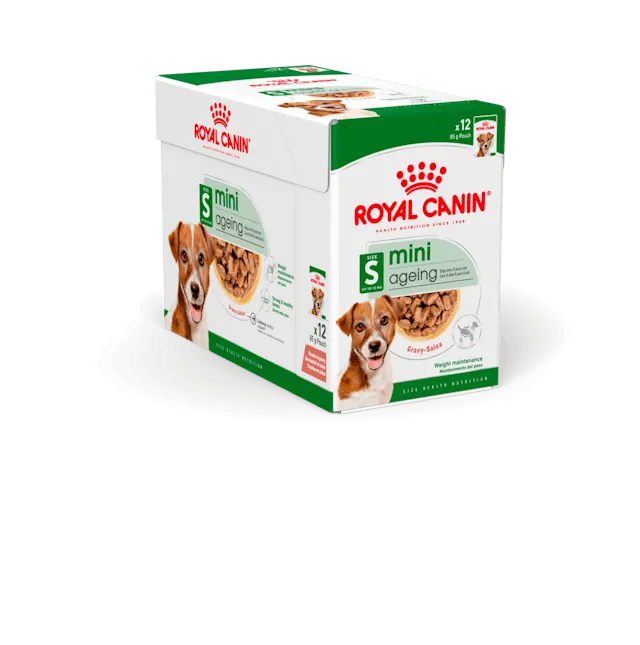 Royal Canin Mini Ageing Gravy Våtfoder för Hund 1,02 kg