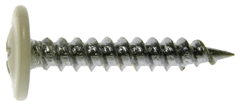 Grabber BH85VITC Montageskruv Vit, 100-pack 4,2 x 85 mm