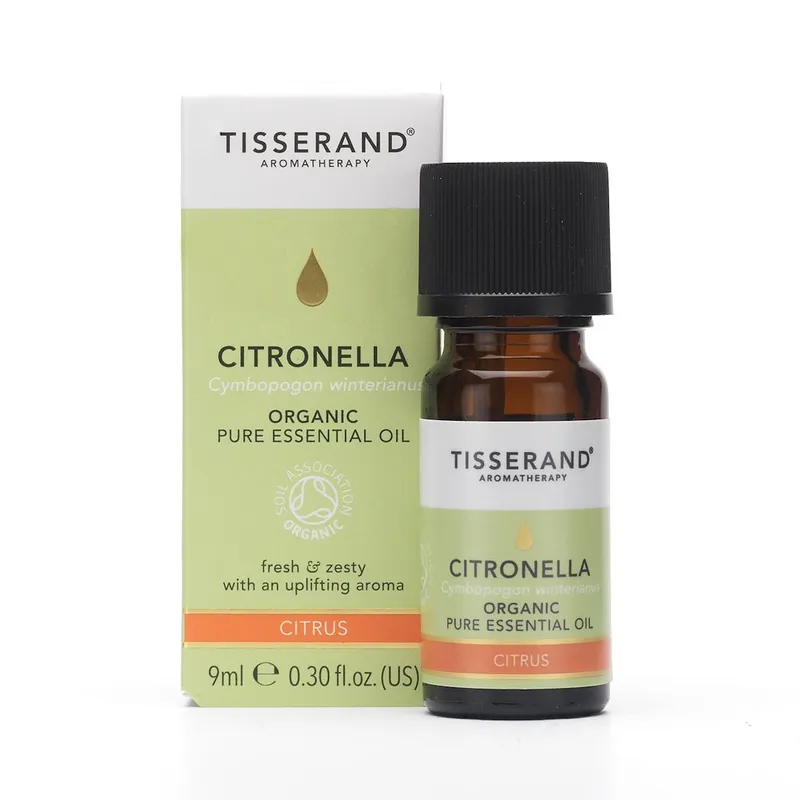 Tisserand Aromatherapy – Ekologisk Citronellaolja, 9 ml