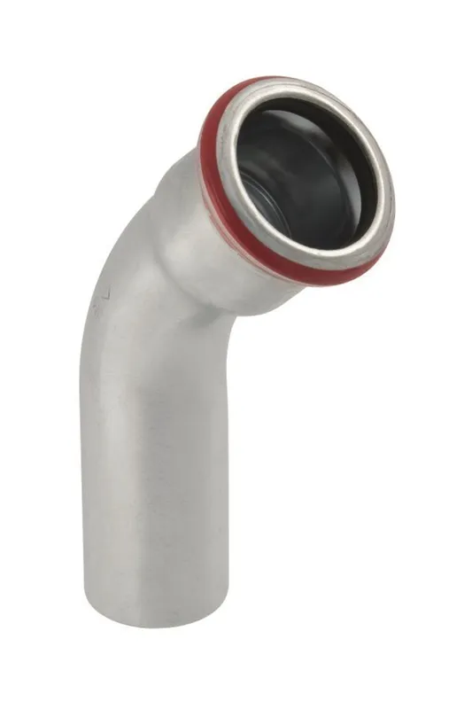Geberit 1550933 Böj 45°, 1-muff 42 x 42 mm
