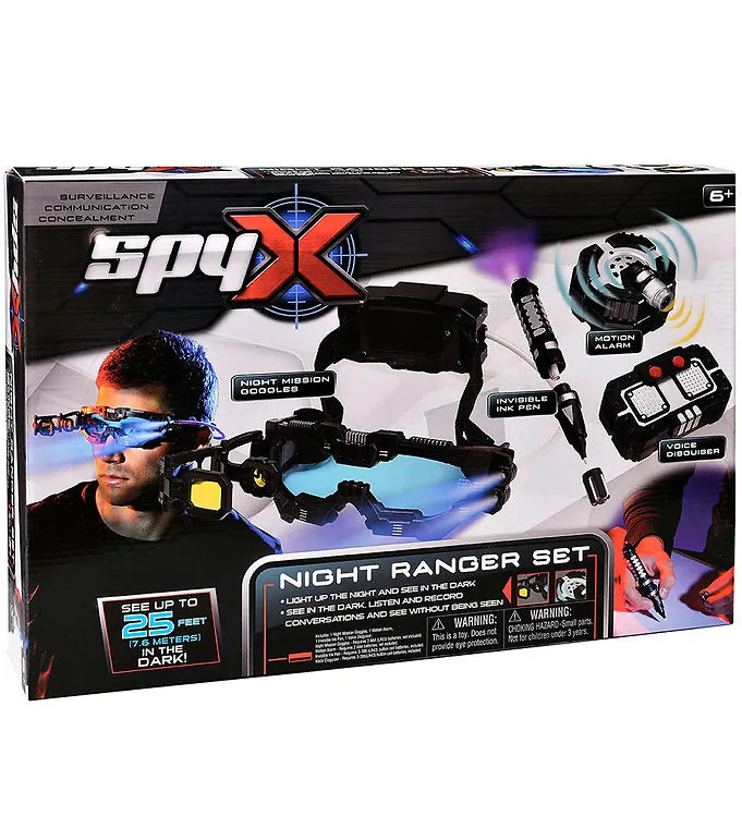 SpyX Night Ranger Set – Spionsats för nattuppdrag