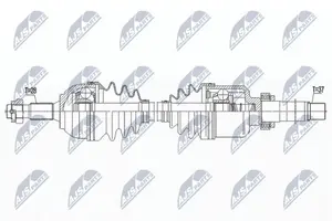 Drivaxel NTY NPW-PE-091