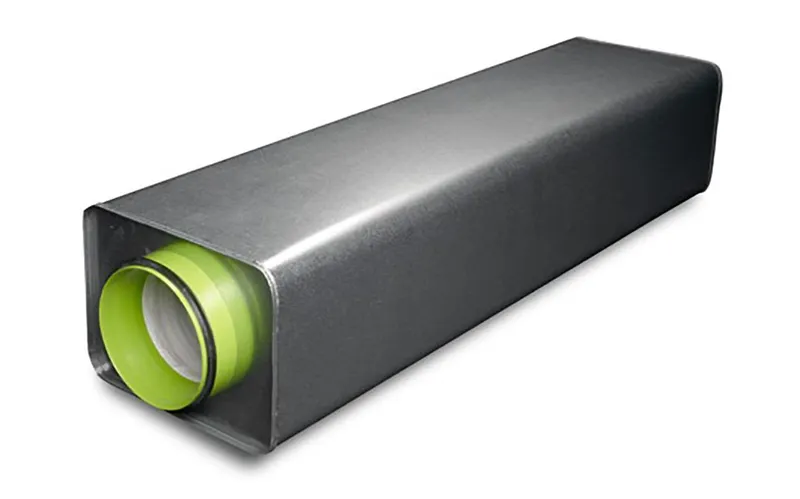 Swegon CLA-A Ljuddämpare cirkulär anslutning Kanaldiameter: 160 mm, Längd: 500 mm
