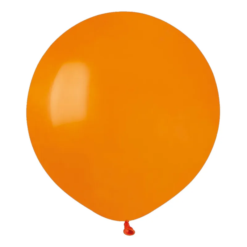 Ballonger Orange Runda Stora – 50-pack