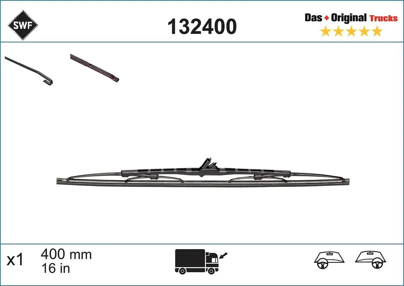 Torkarblad SWF 132400
