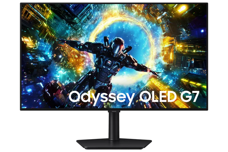 Samsung 32″ Odyssey OLED G7 G73SH 4K UHD 165Hz / FHD 330Hz Gamingskärm