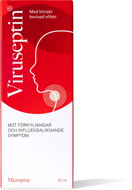 Viruseptin Munspray mot Förkylning 20 ml