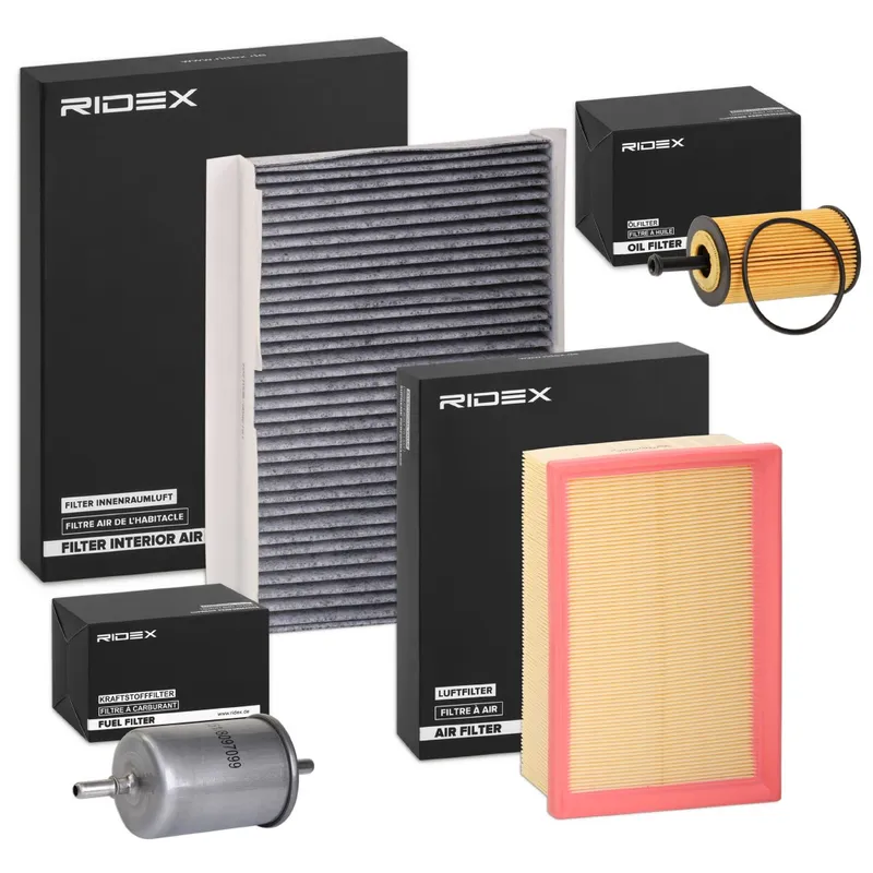 Filtersats RIDEX 4055F12146