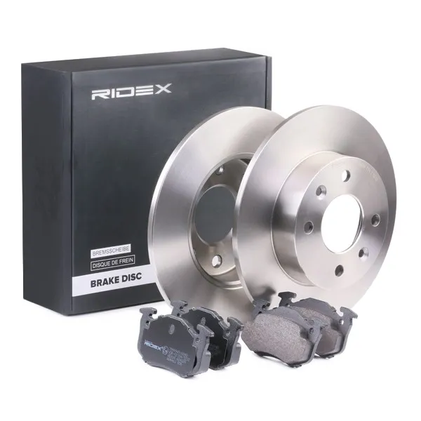 Bromssats, skivbroms RIDEX 3405B0128
