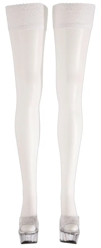 Cottelli Hold Ups White (Storlek: Small)