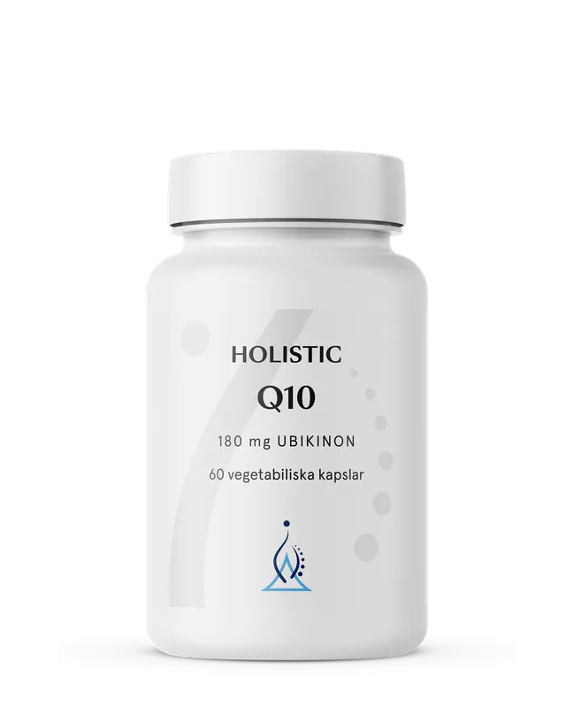 Holistic Q10 180 mg, 60 vegetabiliska kapslar 60 st