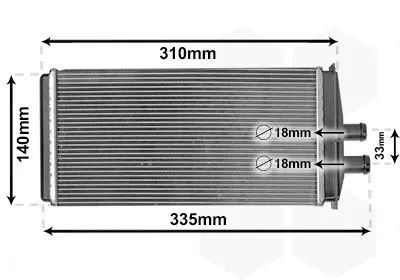 Värmepaket VAN WEZEL 76006016