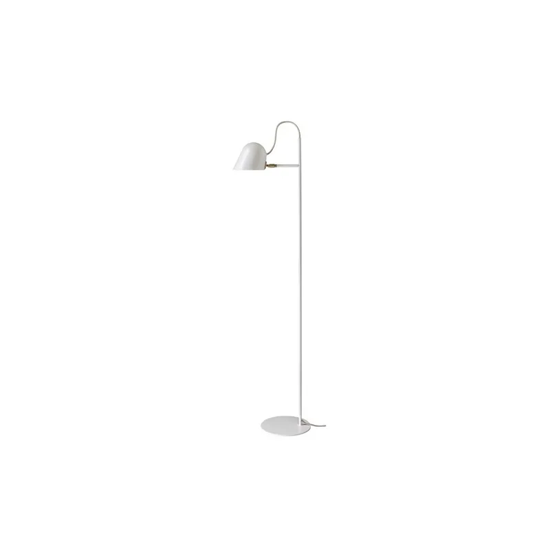 Örsjö Belysning Streck golvlampa, vit/mässing