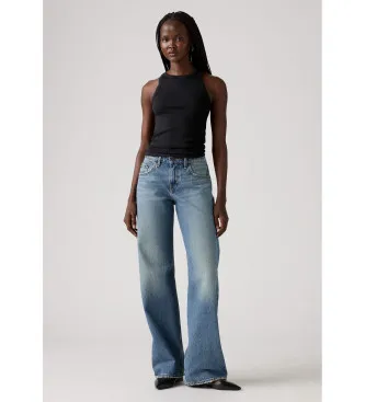 Levi’s för kvinnor. A5566-0028 Jeans löst sittande blå (29/30), Casual, Bomull, Denim