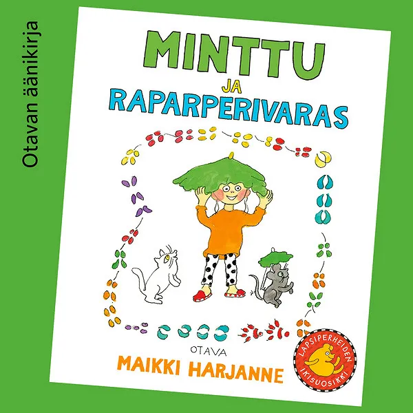 Minttu ja raparperivaras, Ljudbok