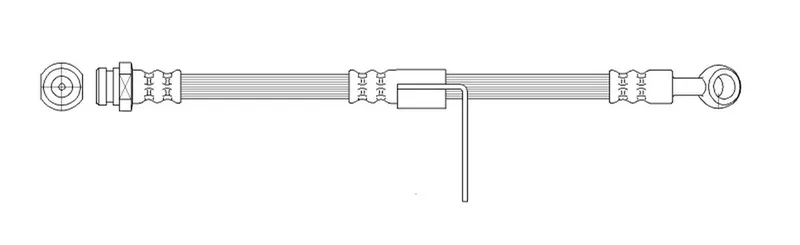 Bromsslang K&K FT0401