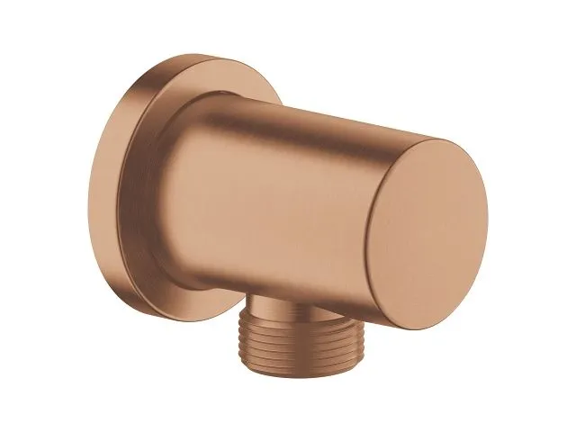 Grohe rainshower wall union brushed warm sunset