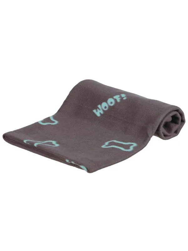 Trixie Beany blanket fleece 100 × 70 cm taupe