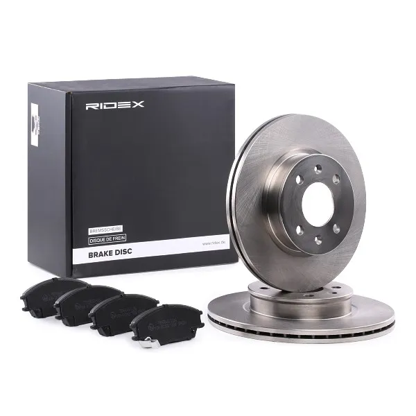 Bromssats, skivbroms RIDEX 3405B0101