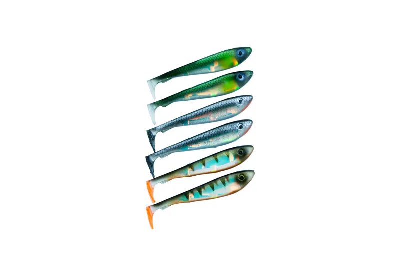 Svartzonker McRubber Shad 6-pack (#4502)
