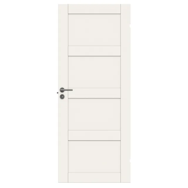 SPEGELDÖRR UNIQUE 04L VIT 625X1940MM | Beijerbygg Byggmaterial