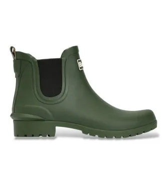 Barbour för kvinnor. LRF0066 Gummistövlar Wilton grön (37), Karta, Ingen, Casual, Utomhus