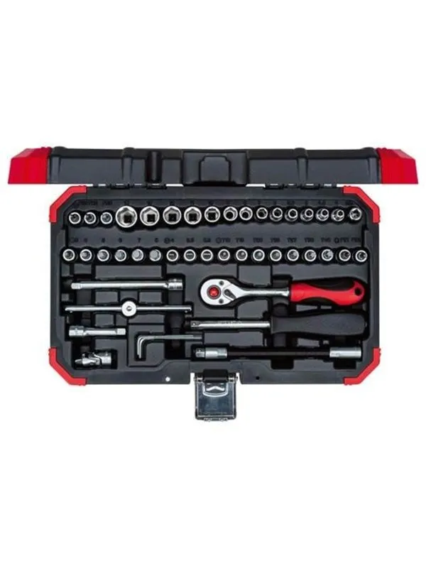Gedore R49003046 Socket Set 1/4″ - 46 pieces