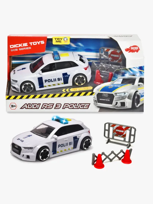 Dickie Toys Polisbil Audi RS3