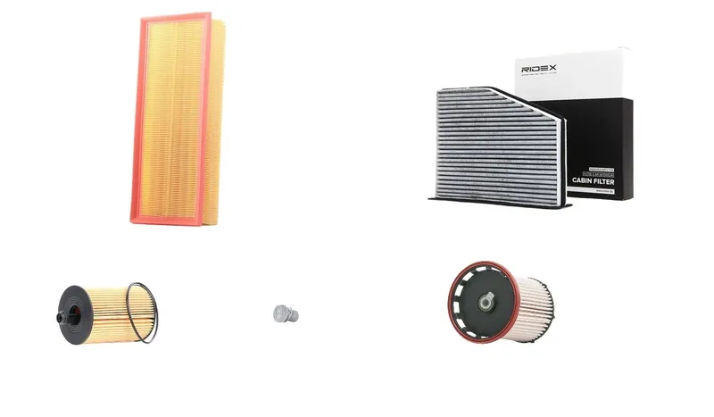 Filtersats RIDEX 4055F14780
