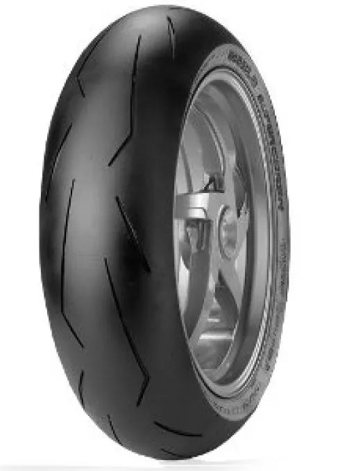 Pirelli Diablo Supercorsa V2 ( 120/70 ZR17 TL 58W M/C, Gummiblandning SC1, Framhjul )