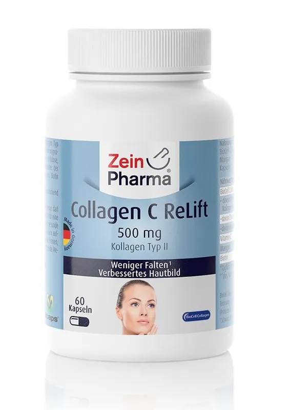 Zein Pharma – Collagen C ReLift, 500 mg – 60 kapslar