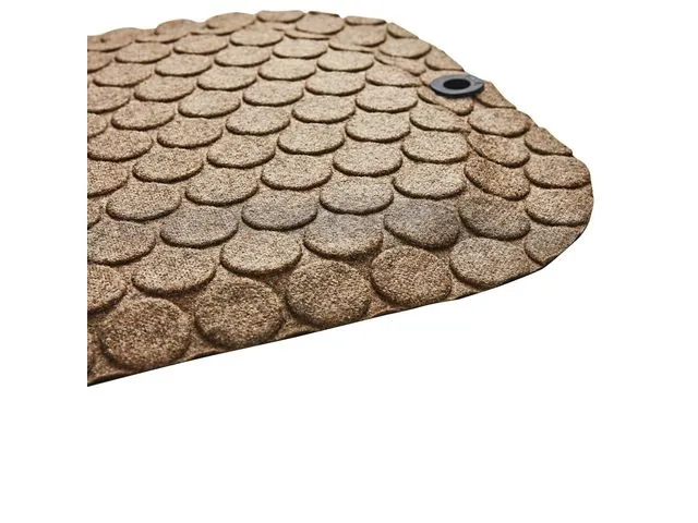 Ståmatta StandUp Circle Camel 770×530 mm